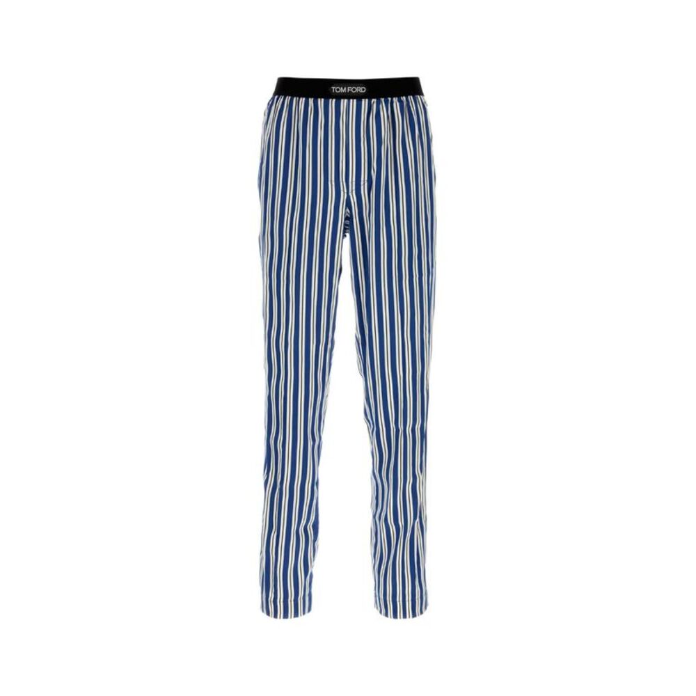 Tom Ford Men Printed Stretch Satin Pyjama Pant